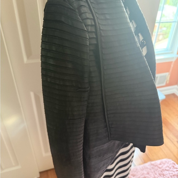 Marciano Black Leather Jacket Asymmetrical Zipper - Picture 2 of 4